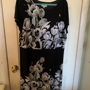 Floral cocktail dress